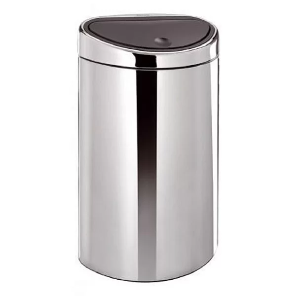Мусорный бак TOUCH BIN 40 л цвет стальной, материал нержавеющая сталь, Brabantia, 348587 - изобр. 8