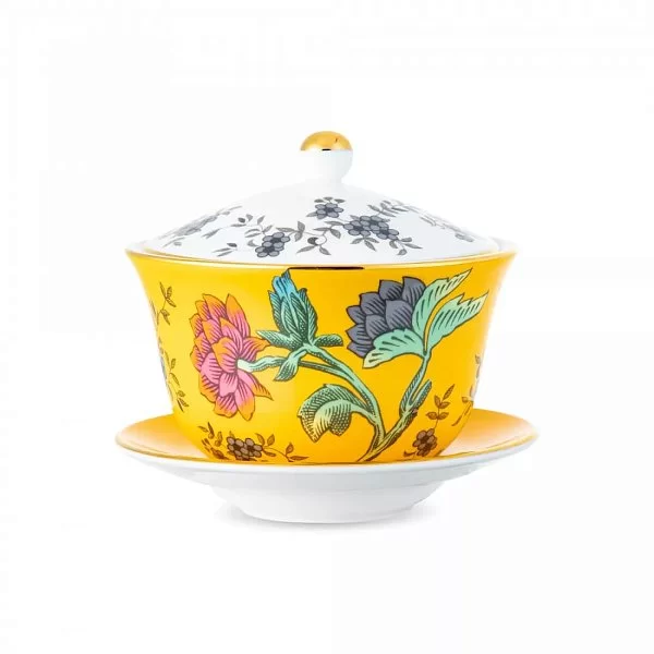 Пиала для чая с крышкой и блюдцем "Вандерласт Тонкин" 150 мл, фарфор, Wedgwood, WGW-1058085 - изобр. 7