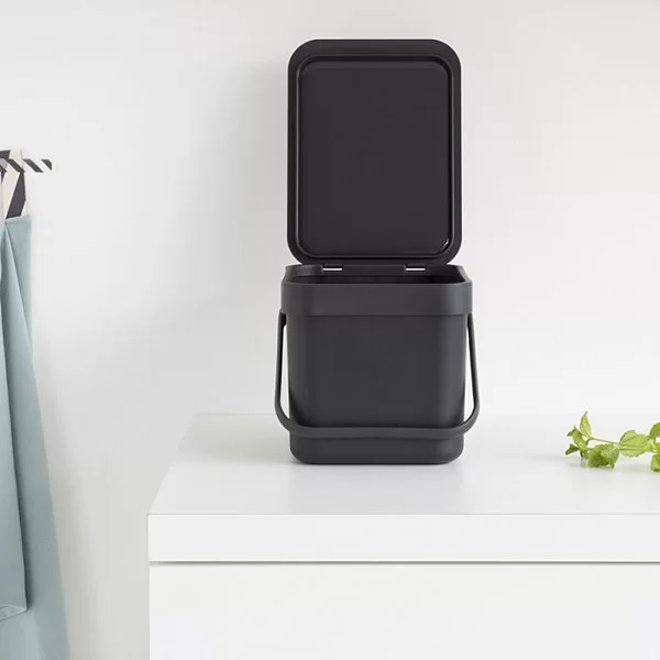 Мусорное ведро Sort & Go встраиваемое, 6л, серый, Brabantia, 109720 - изобр. 11