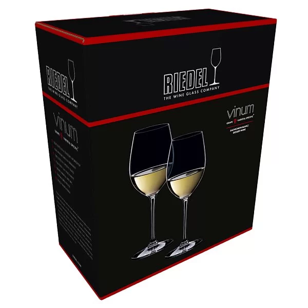 Набор бокалов для белого вина Sauvignon Blanc 350 мл, хрусталь, 2 шт, Vinum, Riedel, 6416/33 - изобр. 9