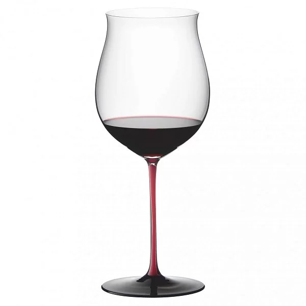Бокал для красного вина Burgundy Grand Cru 1050 мл, хрусталь, Sommeliers Black, Riedel, 4100/16R - изобр. 9