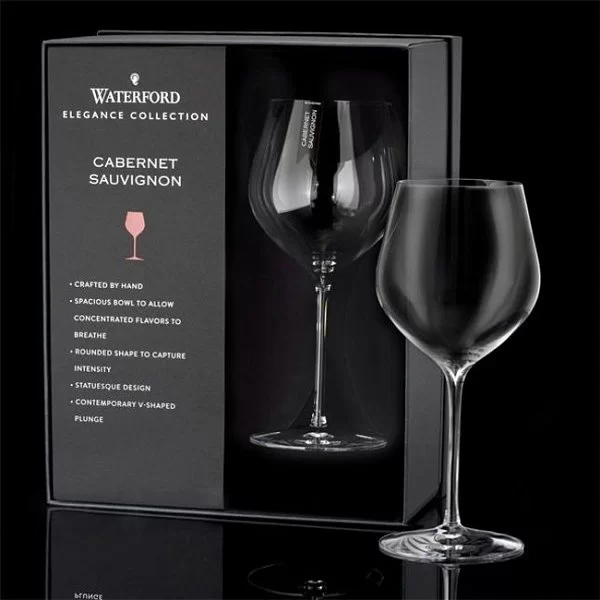 Набор из 2-х бокалов для красного вина Elegance Cabernet 740 мл, хрусталь, ручная работа, Waterford, Ирландия, 40001092 - изобр. 9