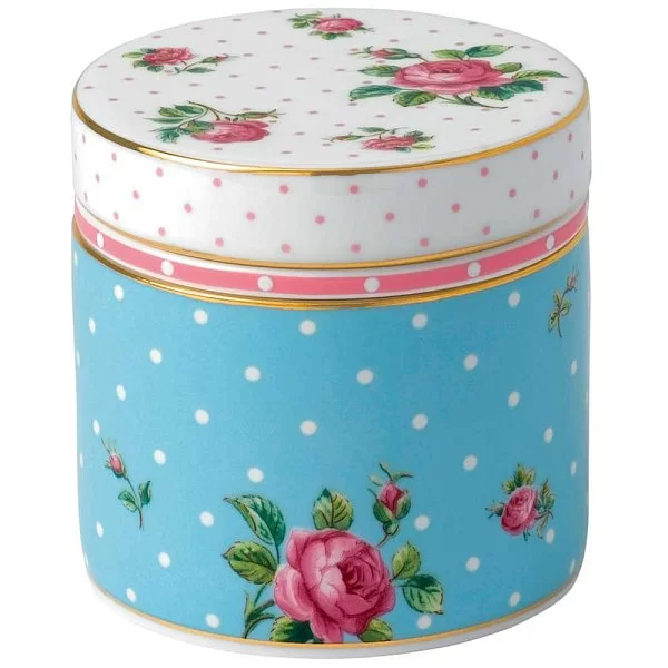 Шкатулка для драгоценностей New Country Roses 14 см, материал фарфор, Royal Albert, Великобритания, 40001843 - изобр. 7