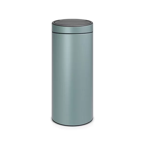 Мусорный бак Touch Bin New 30л, мятный металлик, Brabantia, 115424 - изобр. 7