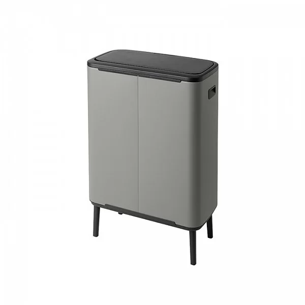 Мусорный бак TOUCH BIN BO HI объем 60 л, цвет серый, материал нержавеющая сталь, Brabantia, Бельгия, 130281 - изобр. 8