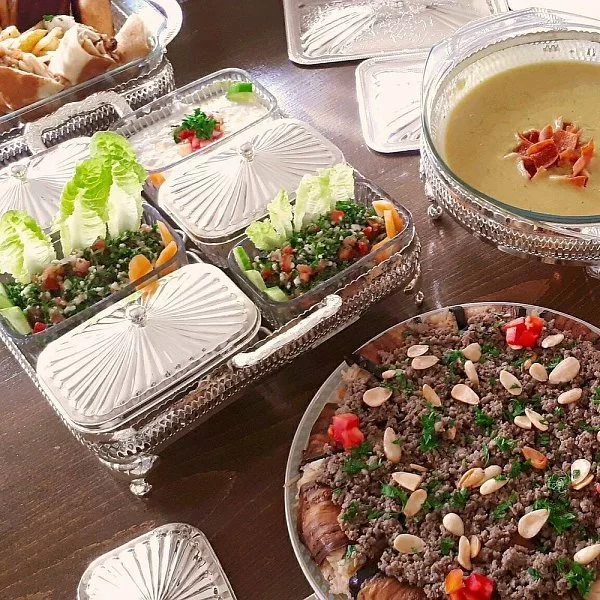 Мармит для 6-ти блюд с крышками 47х35х15 см, нержавеющая сталь с посеребрением + стекло, Queen Anne, Великобритания, QA-0/4926 - изобр. 8