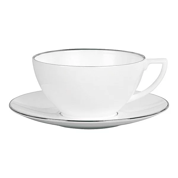 Чайное блюдце Jasper Conran Platinum 16 см, материал фарфор, цвет белый, Wedgwood, Великобритания, 50161609548 - изобр. 8