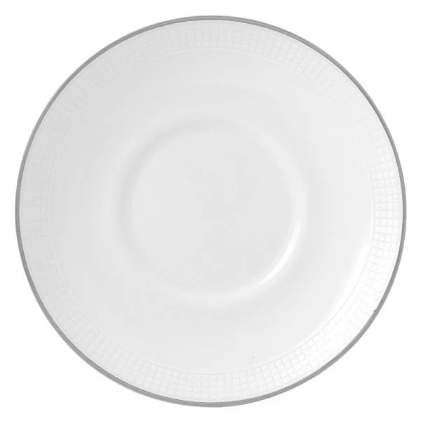 Блюдце кофейное Vera Wang Blanc Sur Blanc материал фарфор, цвет белый, Wedgwood, Великобритания, 50108302008 - изобр. 7