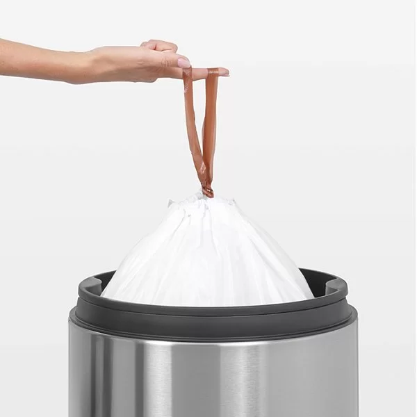 Мусорный бак Touch Bin 45л, матовая сталь, Brabantia, 390845 - изобр. 11