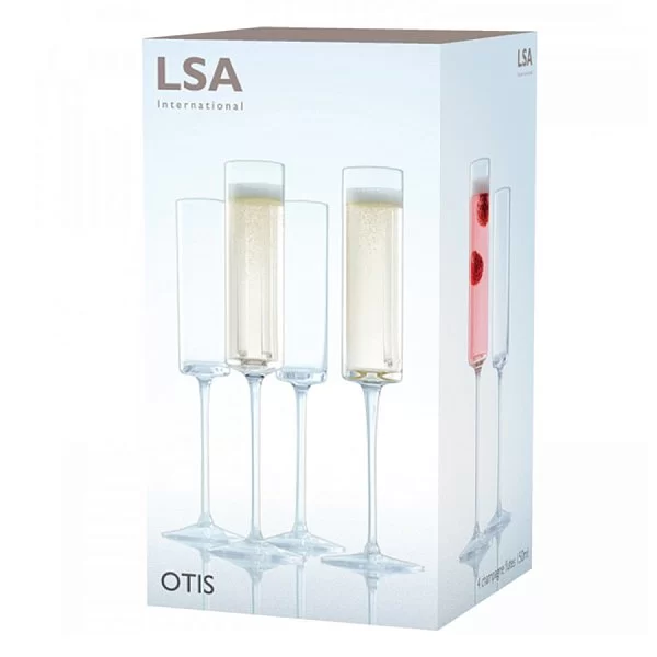 Бокалы для шампанского Otis, 0,15л, 4 шт, LSA, G1070-05-301 - изобр. 11