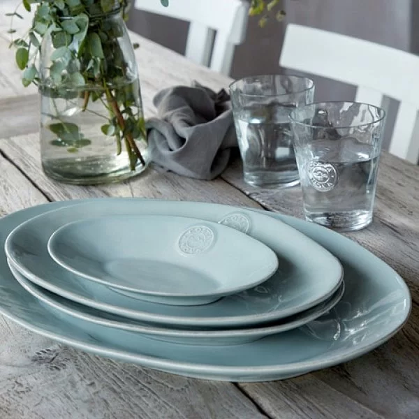 Блюдо овальное Nova 40x3x32 см, материал керамика, цвет бирюзовый, Costa Nova, Португалия, NOA401-TRQ(NOA401-02409E) - изобр. 8