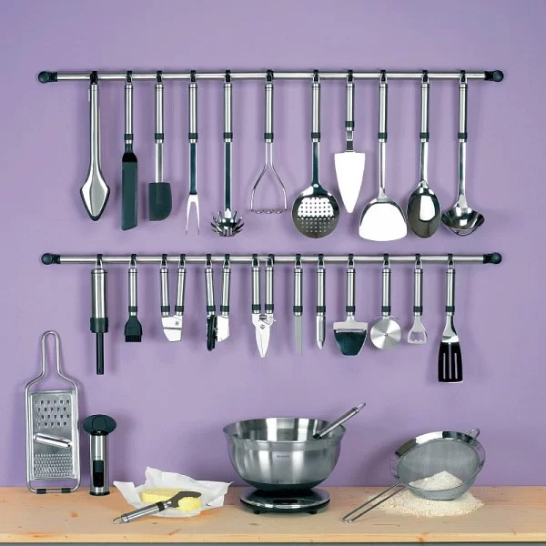 Рейлинг с 12 крючками Profile, черный, 55см, Brabantia, 214585 - изобр. 9