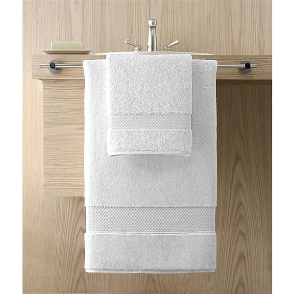 Полотенце банное Elegance White, 76х137см, Kassatex, ELG-109-W - изобр. 8