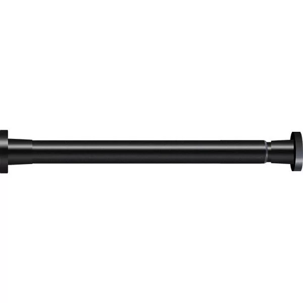 Карниз для ванной телескопический Urban Black, 110-200 см, цвет черный, металл, Carnation Home Fashions, TSR-URN/16 - изобр. 8