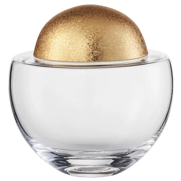 Вазочка для конфет с крышкой Gold Rush 17x17,1 см, хрусталь, цвет золото, Eisch, Германия, 74337117 - изобр. 7