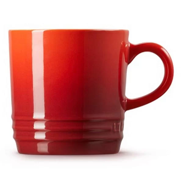 Кружка для капучино 200 мл, материал керамика, цвет вишневый, Le Creuset, Франция, 70303200600099 - изобр. 8