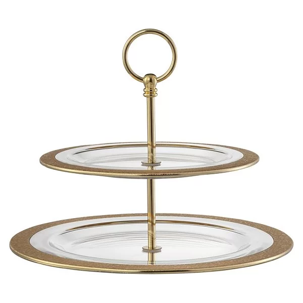 Этажерка для пирожных Gold Rush 32x25 см, хрусталь, цвет золото, Eisch, Германия, 74351602 - изобр. 7
