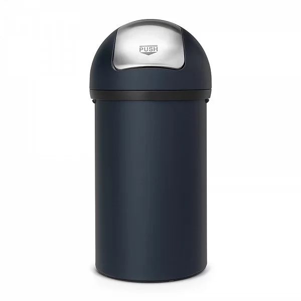 Мусорный бак Push Bin 60л, минерально-синий, Brabantia, 402647 - изобр. 7