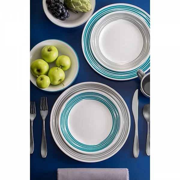 Тарелка закусочная Brushed Red 22 см, стекло, Corelle, 1118421 - изобр. 10