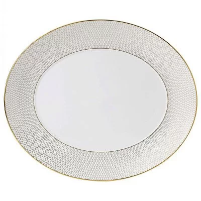 Блюдо фарфоровое овальное Zen Garden 35х25,5 см, цвет белый, Easy Life, Италия, EL-R1057_ZENW - изобр. 28