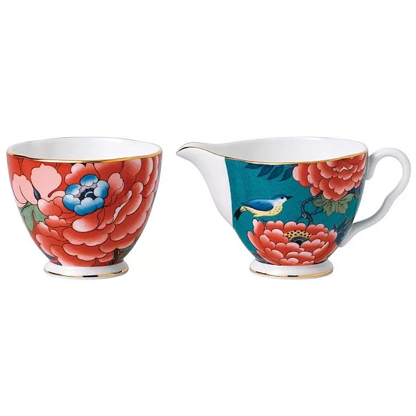 Набор из сахарницы и молочника Paeonia Blush материал фарфор, Wedgwood, Великобритания, 40032125 - изобр. 7