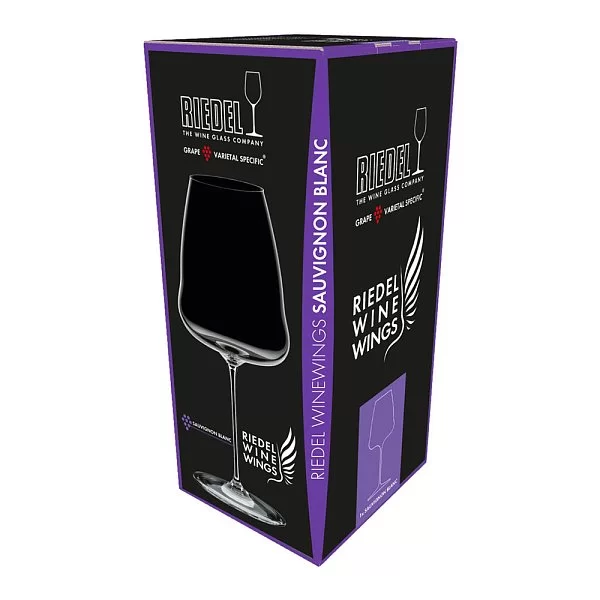 Бокал для белого вина Sauvignon Blanc объем 740 мл, хрусталь, серия Winewings, Riedel, Австрия, 1234/33 - изобр. 11