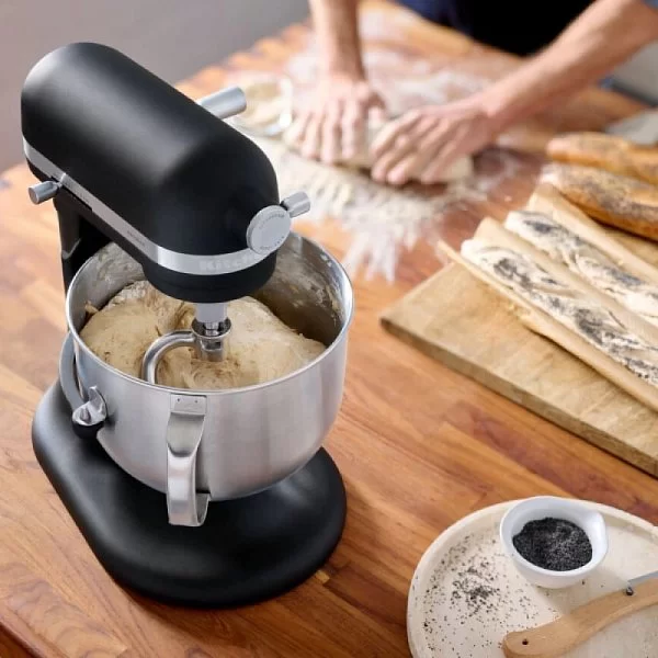 Миксер планетарный Artisan, 6,6 л, цвет черный матовый, Kitchen Aid, США, 5KSM70SHXEBM - изобр. 14
