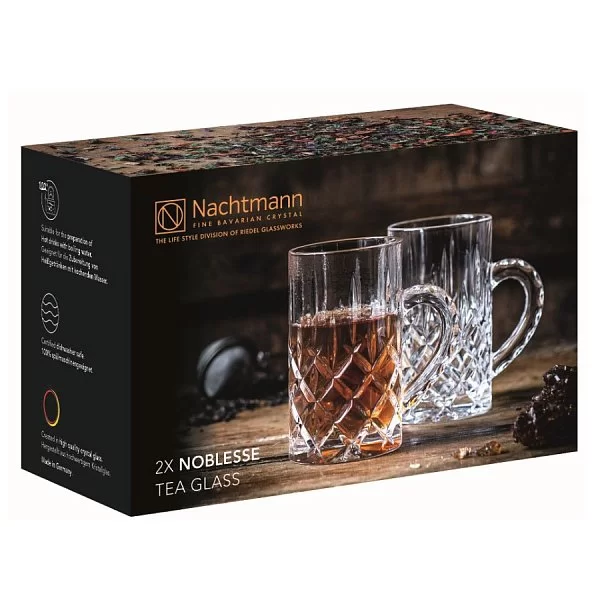 Набор из 2-х кружек для горячих напитков Hot Beverages 250 мл, материал хрусталь, Nachtmann, Германия, 103767 - изобр. 9