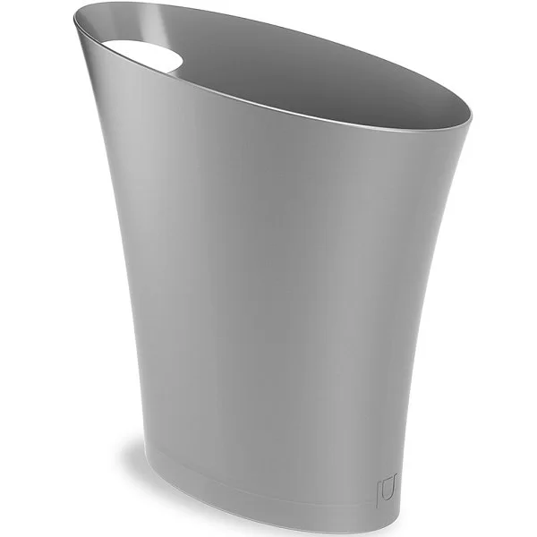 Контейнер мусорный Skinny 17x33x34 см, материал пластик, цвет серебристый, Umbra, Канада, 1014555-560 - изобр. 7