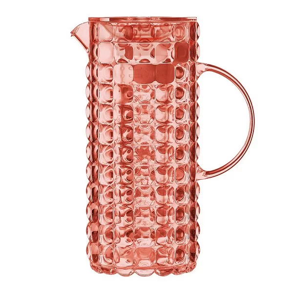 Кувшин с фильтром 1,75 л Tiffany высота 25,6 см, цвет коралловый, материал суперпластик, Guzzini, Италия, 22560223 - изобр. 7