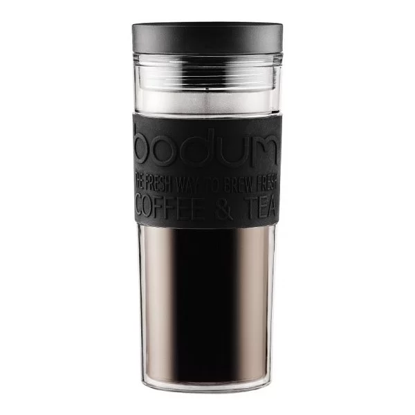 Кружка дорожная Travel, 0,45 л, черный, Bodum, 11685-01 - изобр. 7