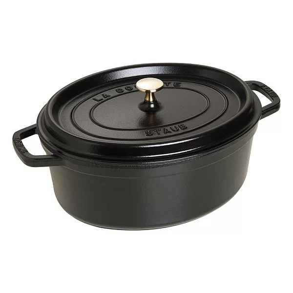 Кокот овальный черный, 5,5л, Staub, 1103125 - изобр. 7