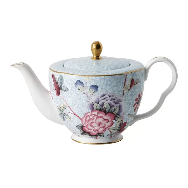 Чайник с крышкой Cuckoo 1160 мл, материал фарфор, цвет голубой, Wedgwood, Великобритания, 40001643 - изобр. 7