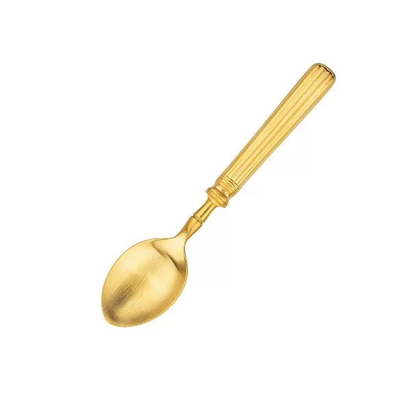 Набор столовых приборов Line Matte Gold Brushed на 12 персон, 72 предмета, цвет золотой, нержавеющая сталь, Cutipol, Португалия, L.72 GB - изобр. 13