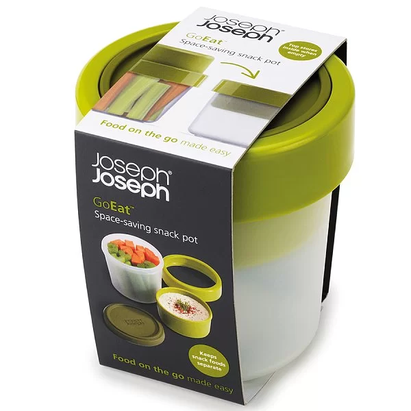 Ланч-бокс для перекусов GoEat, зелёный, Joseph Joseph, 81025 - изобр. 11
