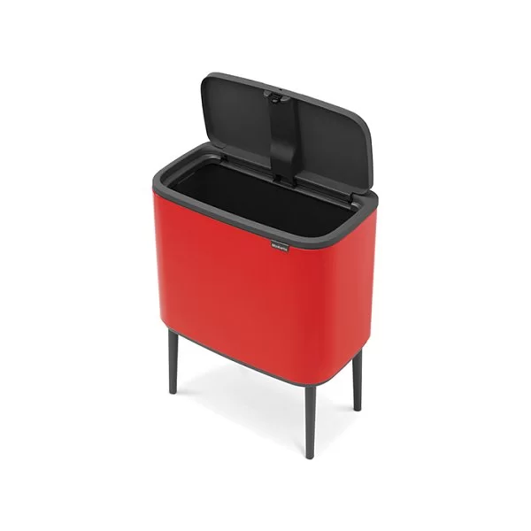 Мусорный бак Touch Bin Bo 36л, пламенно-красный, Brabantia, 315749 - изобр. 10