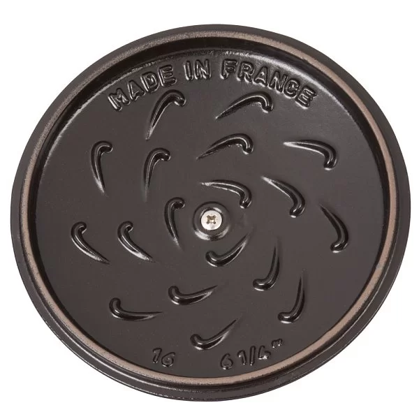 Кокот для риса чугунный 1,5 л, цвет черный, Staub, Франция, 11721625 - изобр. 10