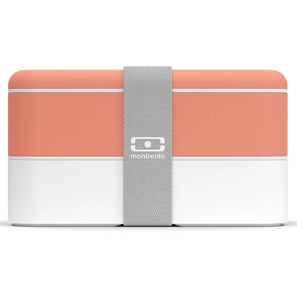 Ланч-бокс MB Original Orange Tropical, длина 18,5 см, цвет оранжевый, пластик, Франция, Monbento, 11010024 - изобр. 8
