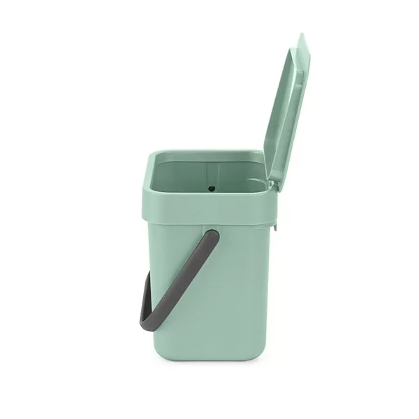 Ведро для мусора SORT&GO 3 л, пластик, цвет мятно-голубой, Brabantia, Бельгия, 211683 - изобр. 8