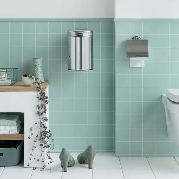 Мусорный бак настенный NewIcon, 3л, стальной, Brabantia, 115547 - изобр. 13