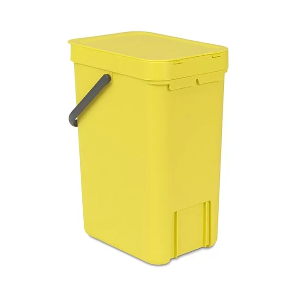 Мусорное ведро Sort & Go встраиваемое, 12л, желтый, Brabantia, 109768 - изобр. 10