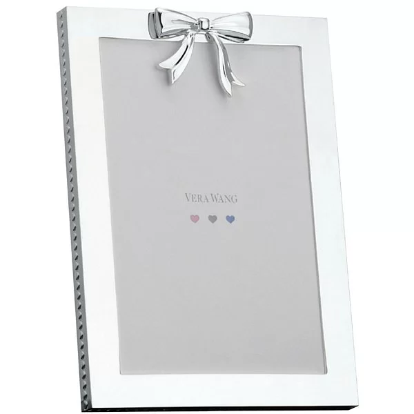 Фоторамка Vera Wang, 10х15 см, материал металл, цвет белый, Wedgwood, Великобритания, 57000405811 - изобр. 7