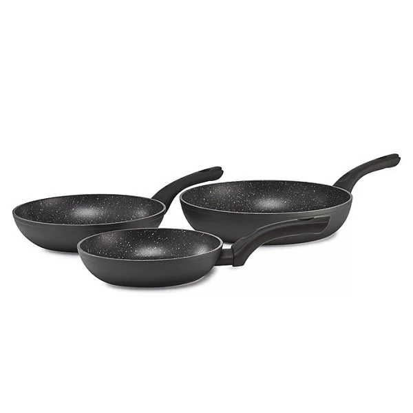 Набор из 3-х сковород c антипригарным покрытием Rock, материал кованый алюминий, цвет черный, BEKA, Бельгия, 13955974 - изобр. 7