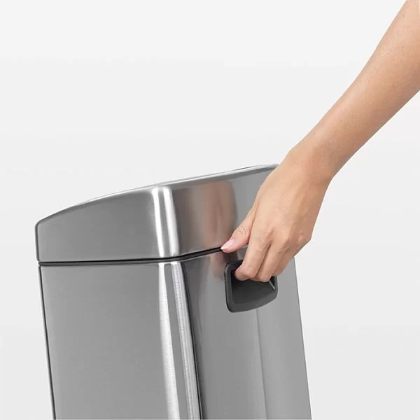 Мусорный бак Touch Bin 10л, матовая сталь, Brabantia, 477225 - изобр. 14