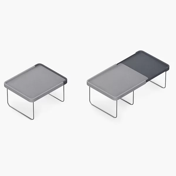 Полка CupboardStore раздвижная 25,5х21,5 см, материал полипропилен, цвет серый, Joseph Joseph, Великобритания, 85194 - изобр. 7