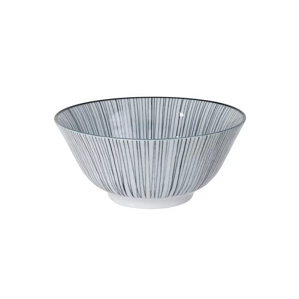 Чаша Nippon 15,2 см фарфор, цвет черно-белый, Tokyo Design, Япония, 16050 - изобр. 7