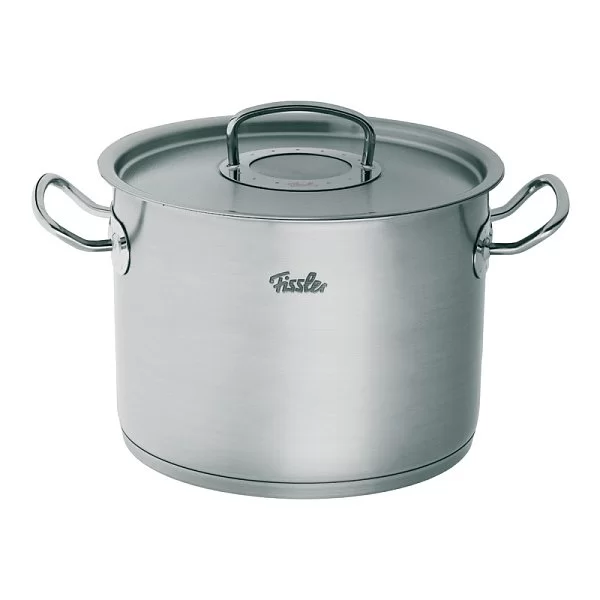 Кастрюля высокая с крышкой из нержавеющей стали Original Pro 14 л диаметр 28 см, Fissler, Германия, 8411328 - изобр. 7