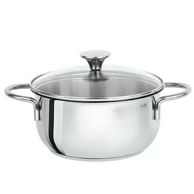 Кастрюля из нержавеющей стали с крышкой "Роял" объем 1,1 л, диаметр 14 см, Silampos, Португалия, 633123VY1014 - изобр. 35