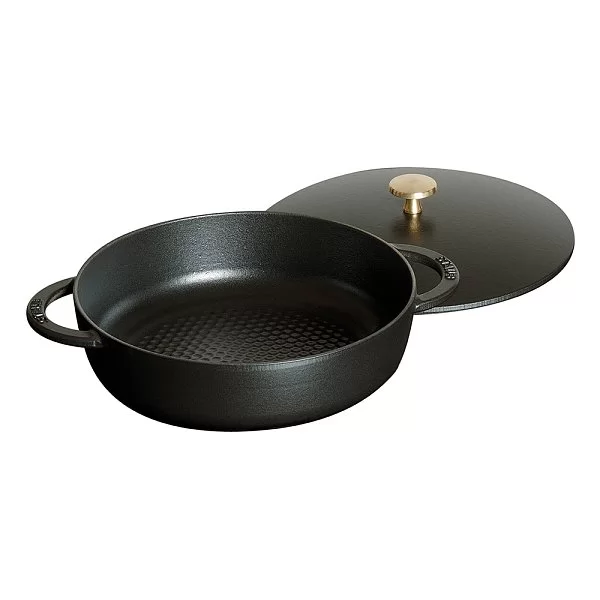Сотейник &quot;соты&quot; черный, 24см, Staub, 1262325 - изобр. 7