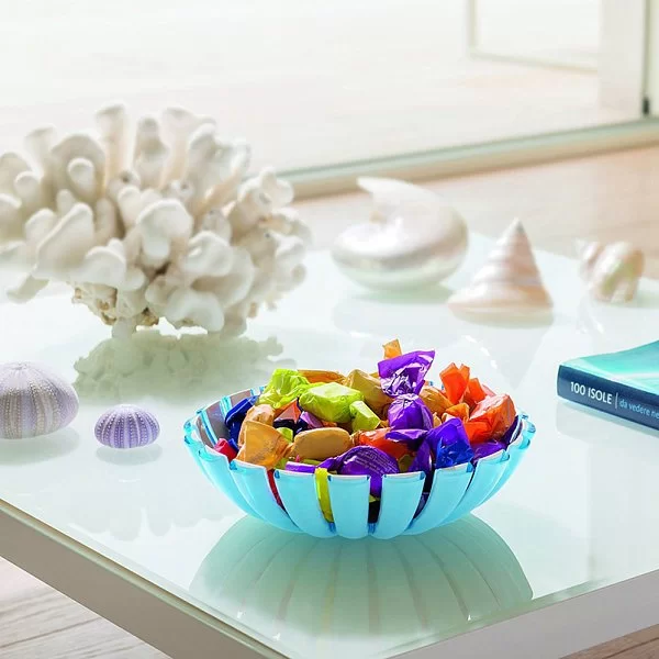 Блюдо глубокое Grace 25 см материал суперпластик, цвет голубой, Guzzini, Италия, 29740081 - изобр. 8